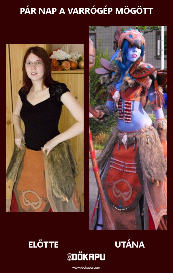 Pár nap a varrógép mögött
 
 title=