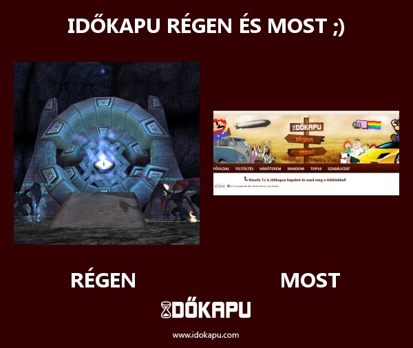 Időkapu régen és most ;)
 
 title=