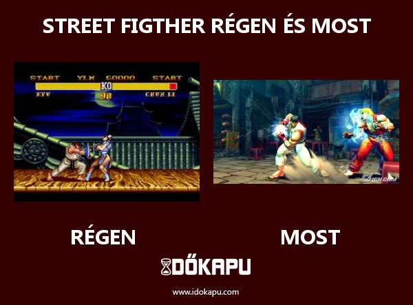 street figther régen és most
 
 title=